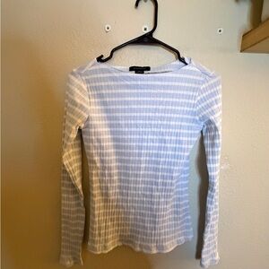 Sanctuary Blue and White striped Long Sleeve Top